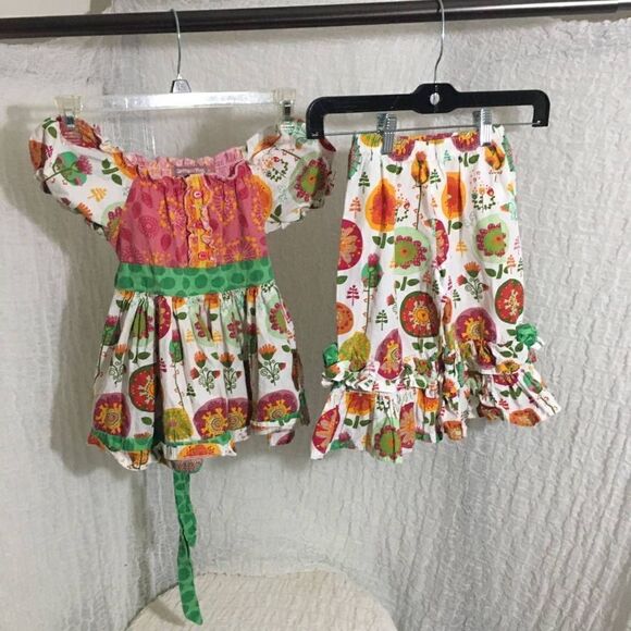 Jelly The Pug White Fiorito Kassi Set Size 4T - Picture 5 of 12